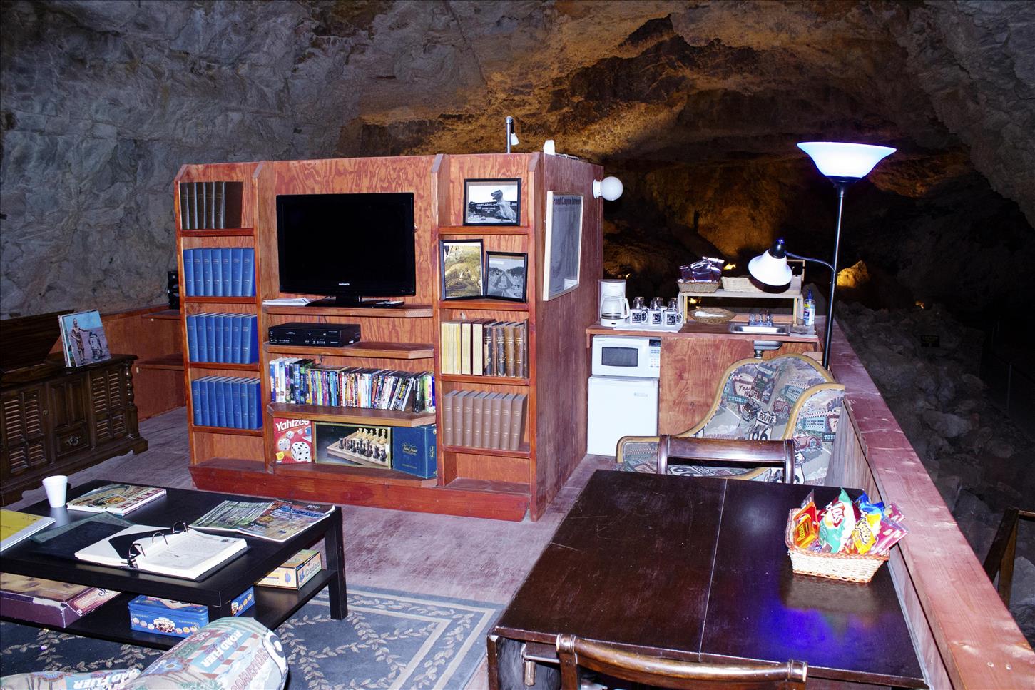 Grand Canyon Caverns Hotel Deepest, Darkest, Oldest Room In The World